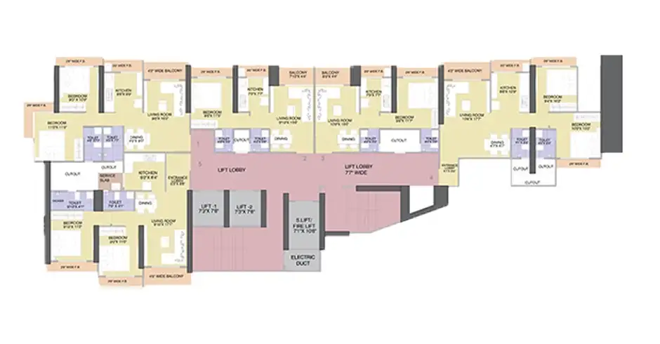 Swaminarayan Group Dombivali Floor Plans Swaminarayan Group Dombivali Floor Plans